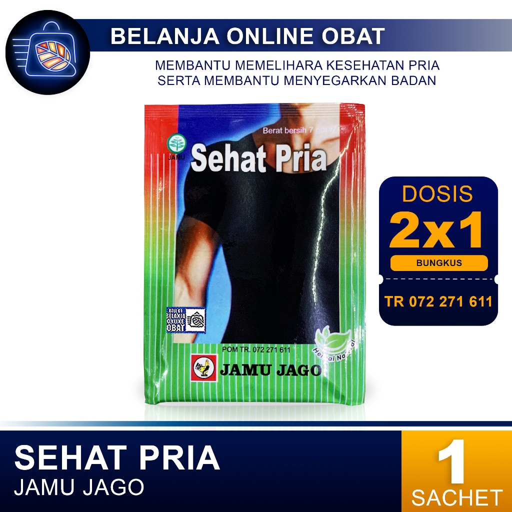 

JAMU JAGO SEHATPRIA // Membantu Memelihara Kesehatan