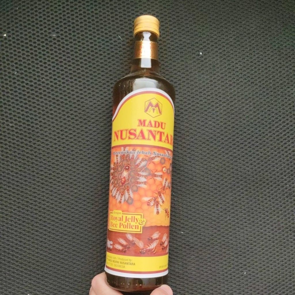 

Madu super madu nusantara bee polen 650 ml madu asli