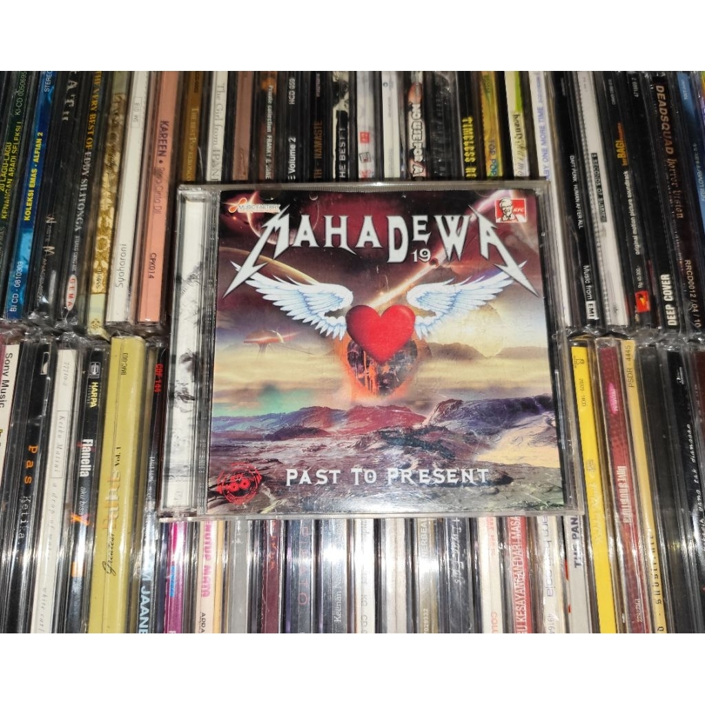 CD MahaDewa 19 - Past to Present Hits Lagu Cinta Itu Buta, Kirana, Satu Hati, Roman Picisan, Elang d