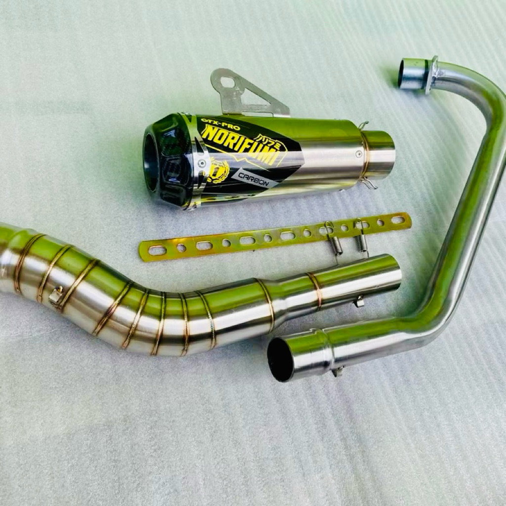 Knalpot GTX PRO model kolong CRF KLX DTRACKER WR155