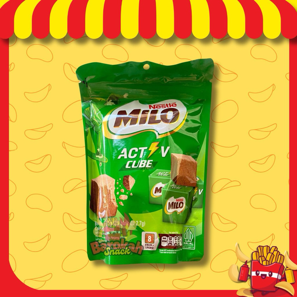 

PERMEN MILO ORIGINAL / MILO / COKLAT MILO / JAJAN VIRAL / SNACK HARIAN / CHIKY / RENTENG / SNACK ANAK ANAK / COKLAT WARNA WARNI