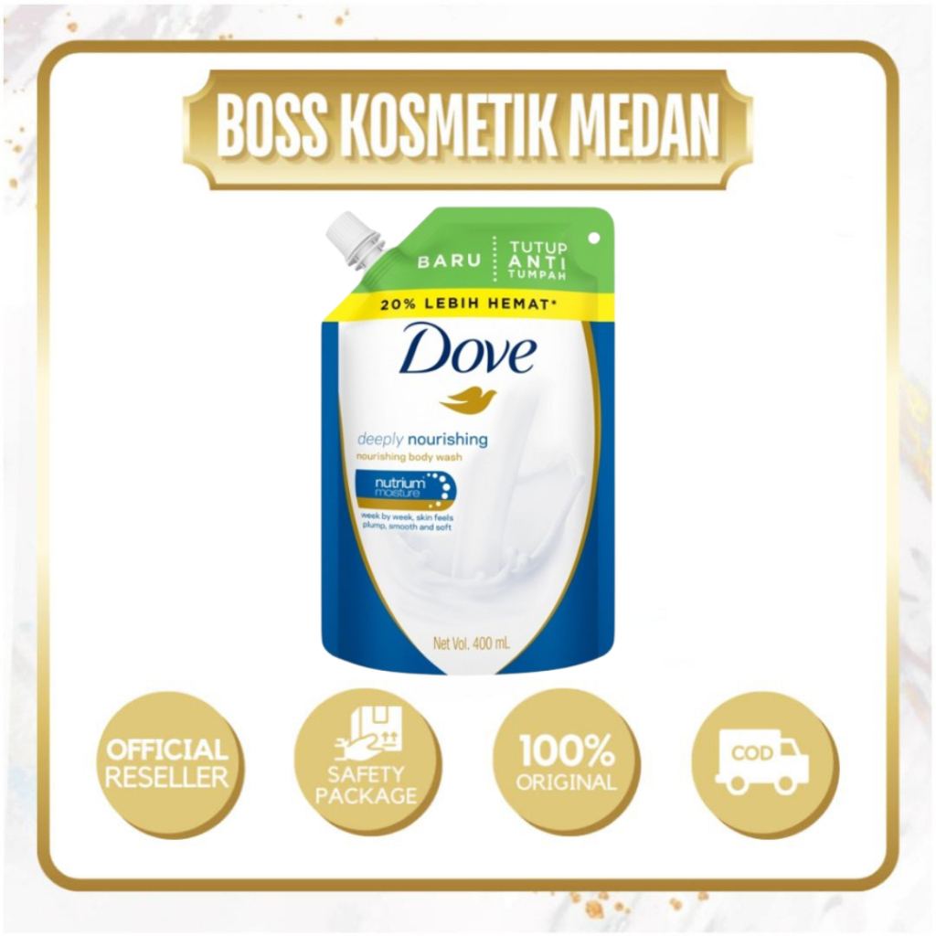 DOVE Deeply Nourishing Sabun Mandi Cair Refill