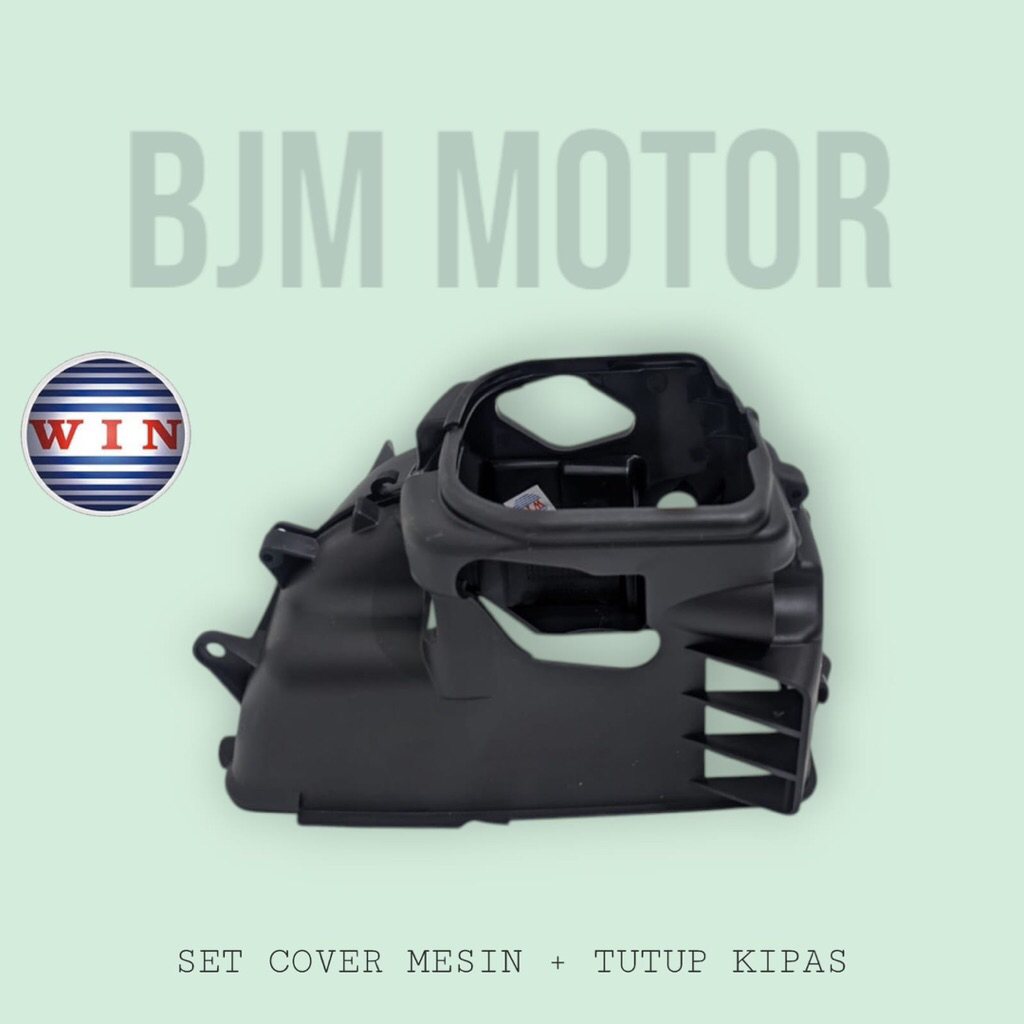 BJM SURABAYA - Cover Tutup Mesin Beat Fi / Fi Esp Scoopy / Scoopy fi / Spacy WIN | Cover Mesin | wad