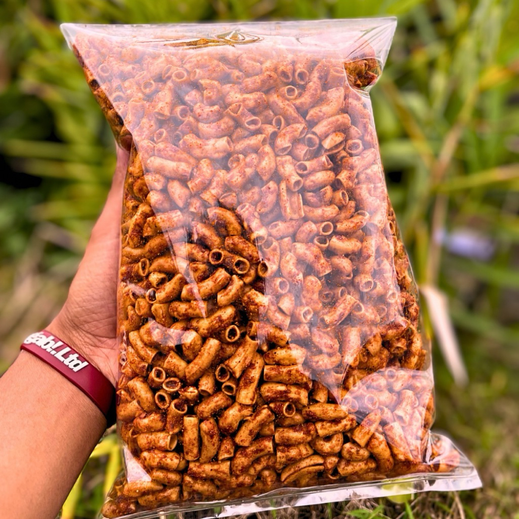 

MAKARONI BANTET BANTAT PEDAS KILOAN 1KG KHAS TASIKMALAYA KRIWIL KERANG