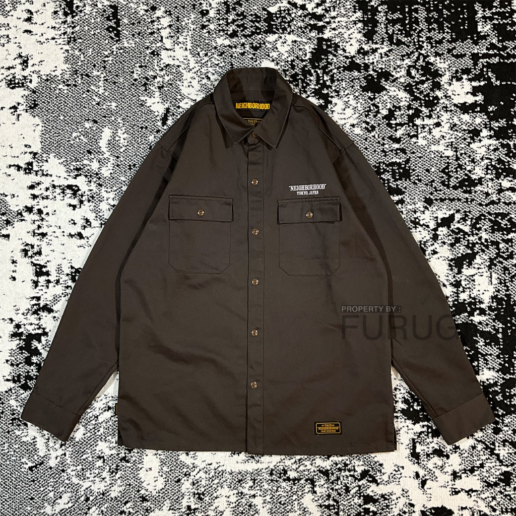 NEIGHBORHOOD CLASSIC WORK/EC-SHIRT.LS