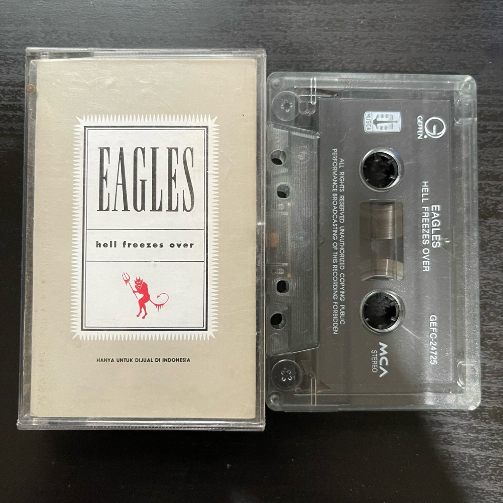Kaset pita - Eagles - Hell Freezes Over