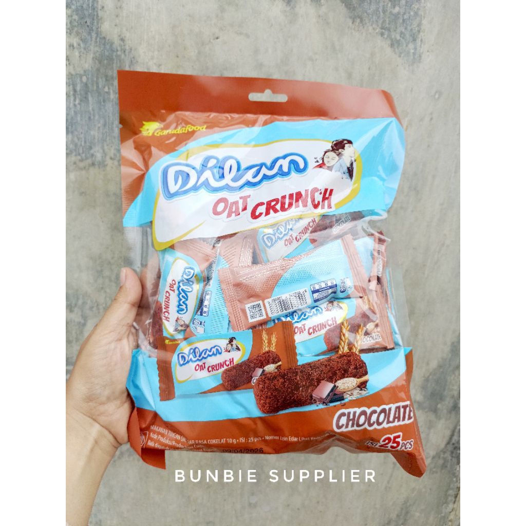 

DILAN Oat Crunch Rasa Cokelat ISI 25pcs (PACK)
