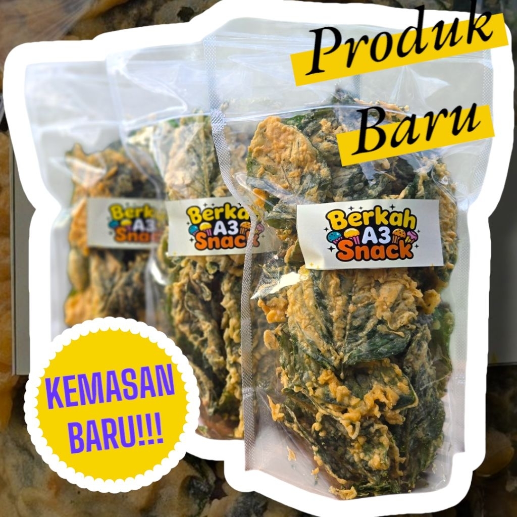 

Keripik Bayam Renyah Gurih 1000 Gram – Camilan Tradisional Rumahan Khas Berkah A3 Snack | Kriuk Nikmat Tiap Gigitan | Snack Sehat Cocok untuk Keluarga, Ngemil Santai, Oleh-Oleh, atau Isian Hampers Kekinian