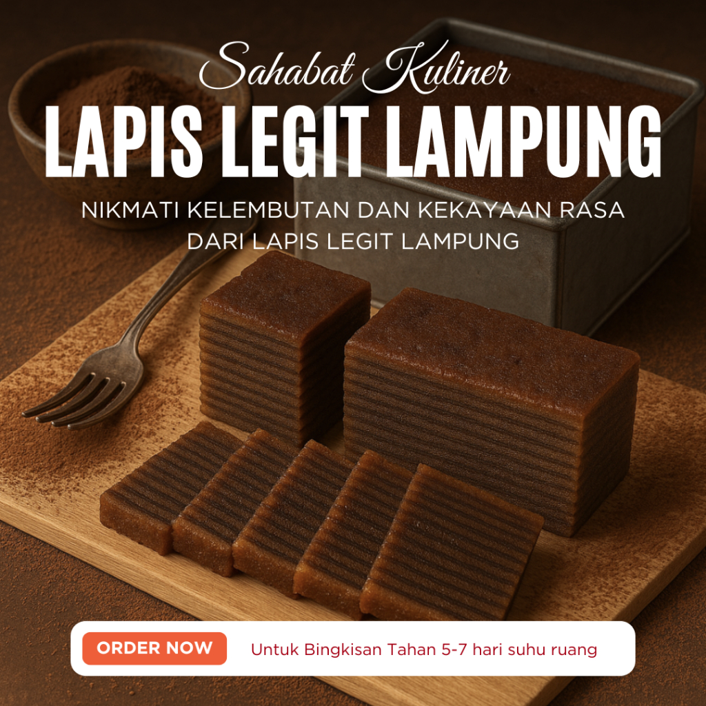 

Lapis Legit Lampung Premium Kue Oleh-oleh Asli Kue Lapis Tradisional