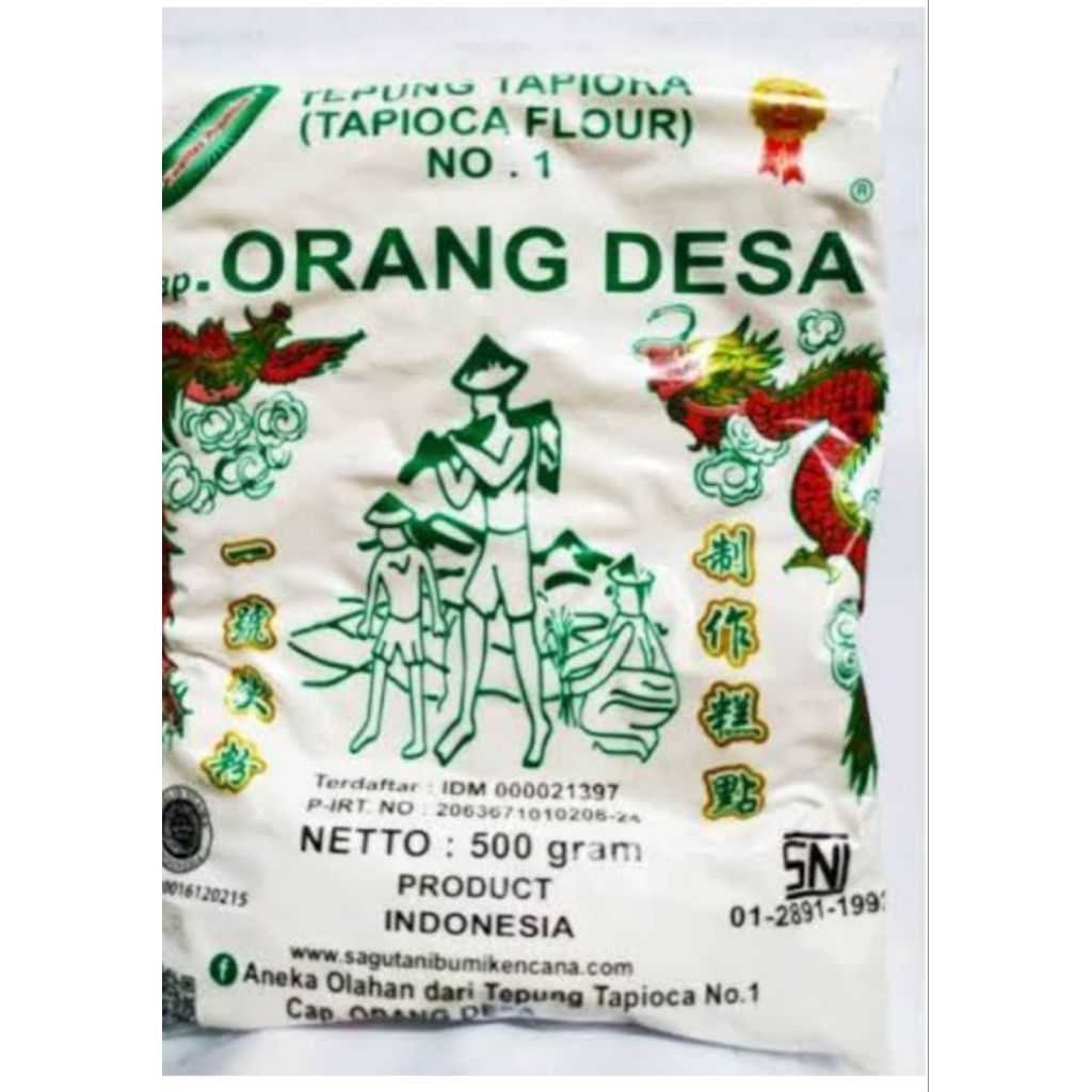 

tepung tapioka orang desa 500 gram