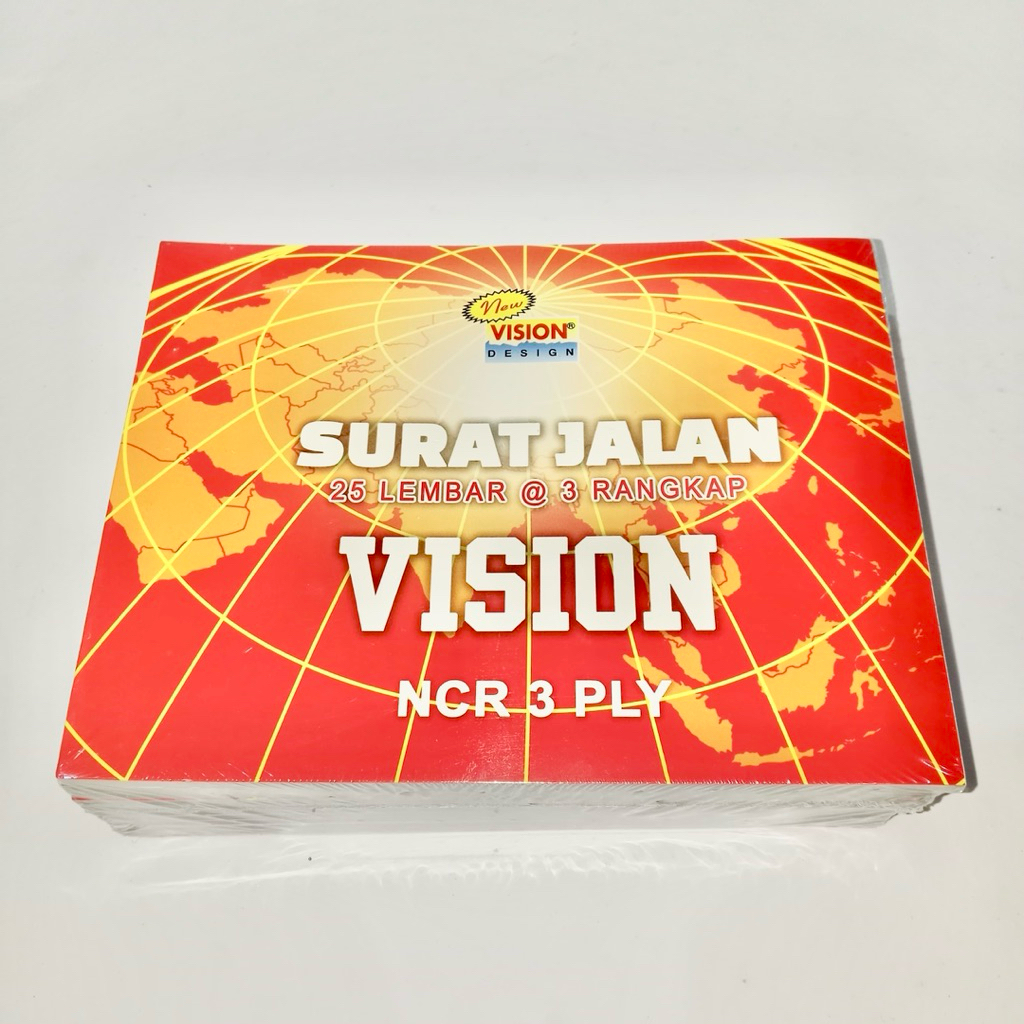 

Surat Jalan vision 1 pak isi 10 pcs 3 ply