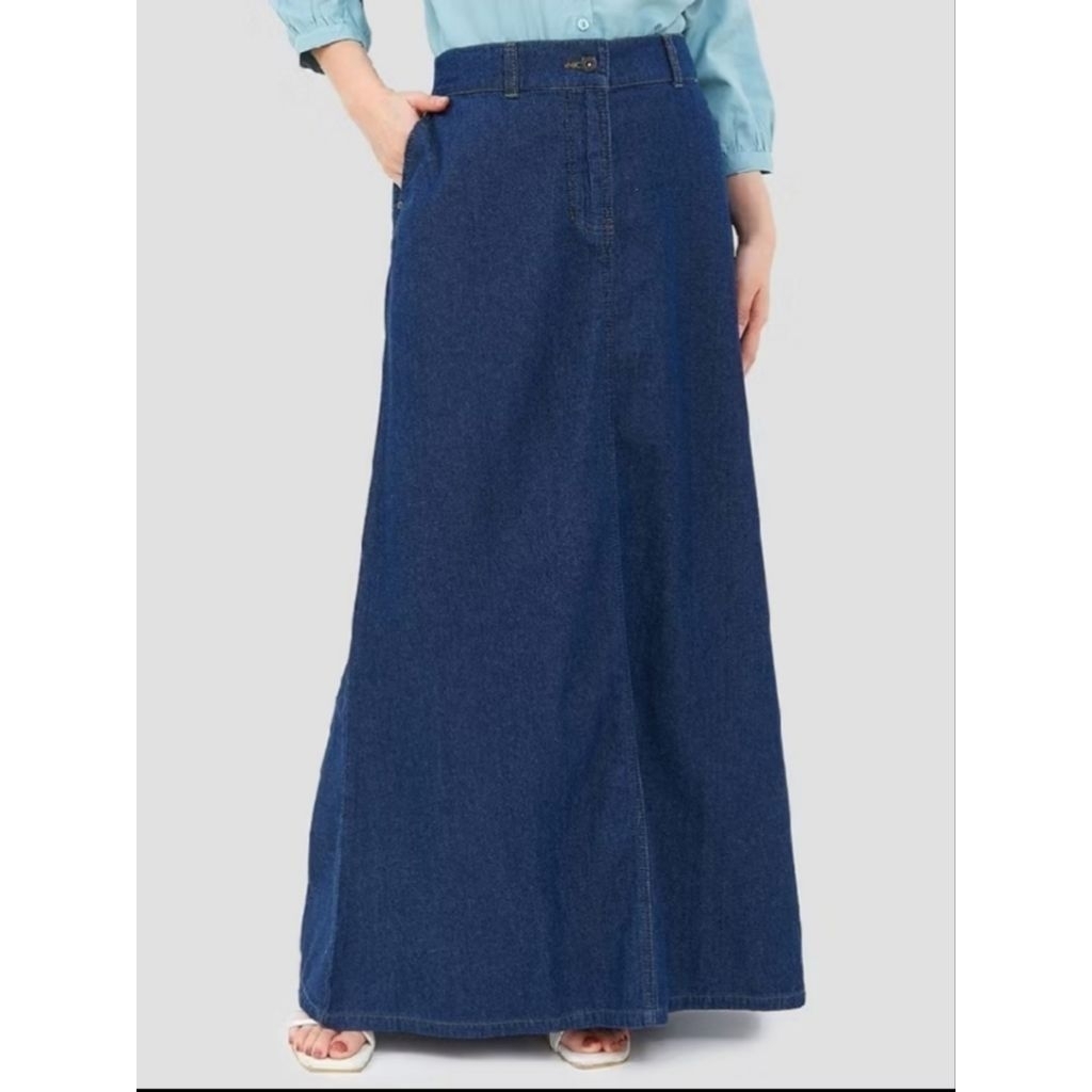 Geela rok jeans wanita original