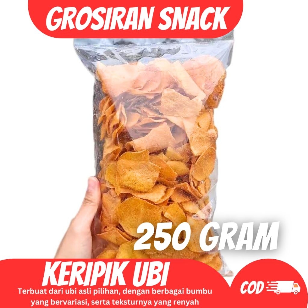 

250 GRAM Keripik Ubi PS al varian