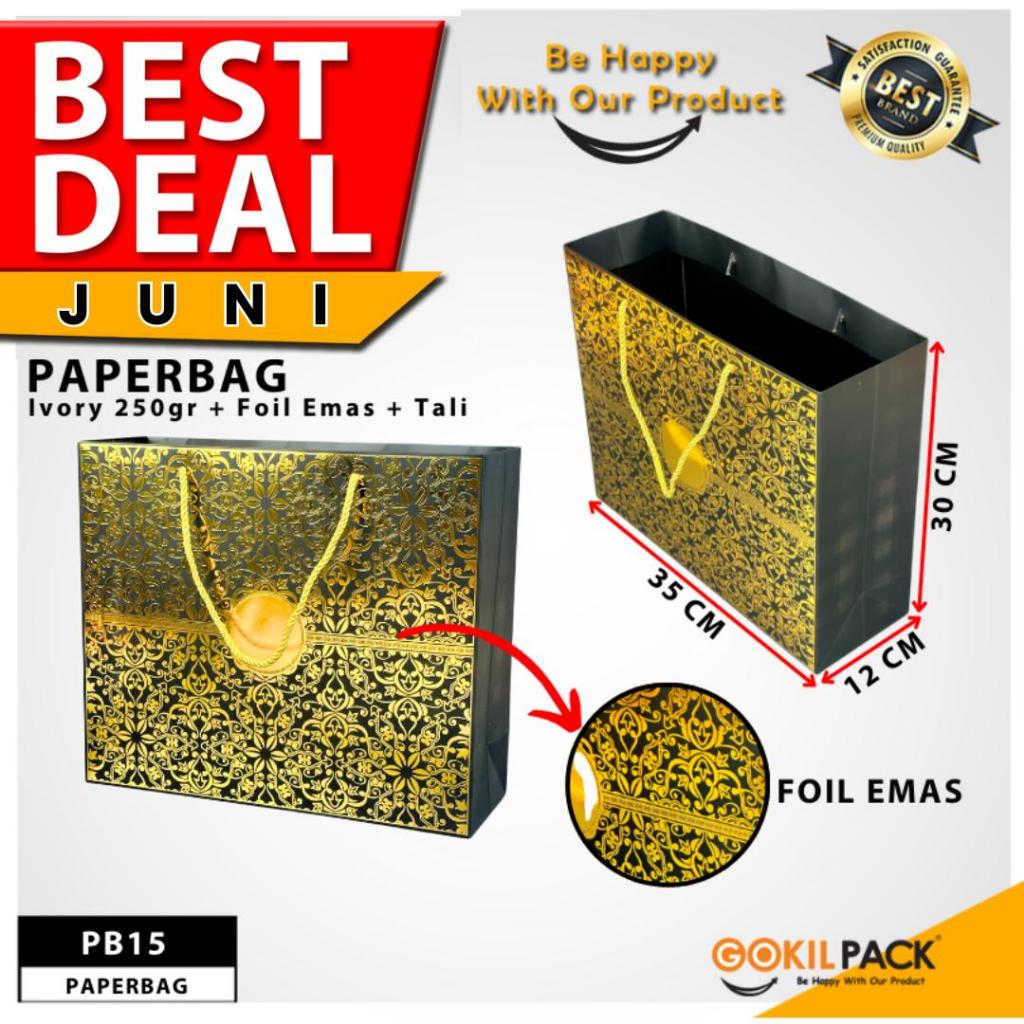 

Paper Bag Hadiah Jumbo / Premium Gift Bag / Tas Kado Jinjing / PB15