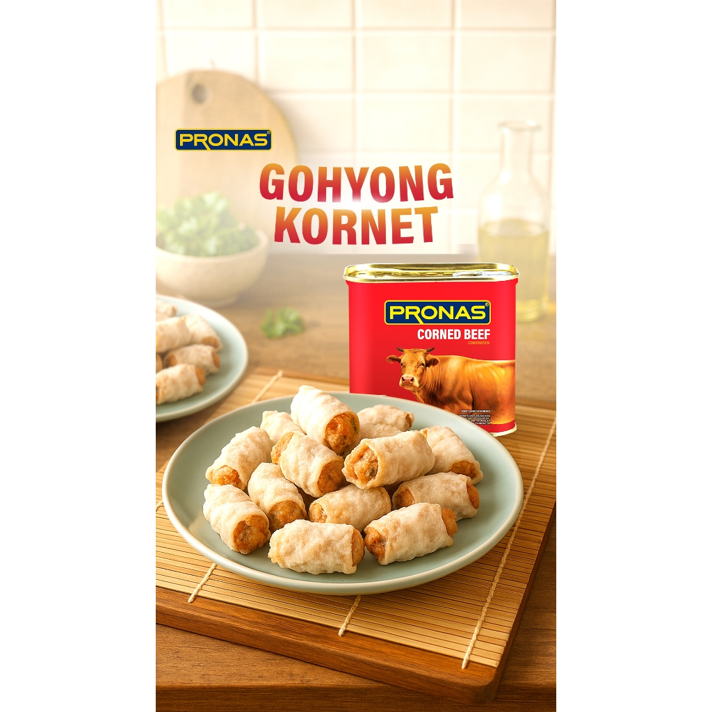 

QH [BUY 1 GET 1] Kornet Sapi Mushroom 340 gr Free Kornet Sapi Regular 340 gr