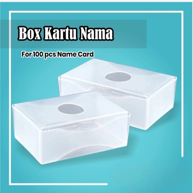

KOTAK PENYIMPAN KARTU NAMA – BOX TRANSPARAN PREMIUM UNTUK BISNIS & BRANDING