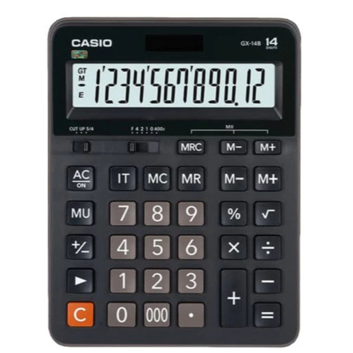 

Casio Calculator GX-14B (14 digits) ORIGINAL