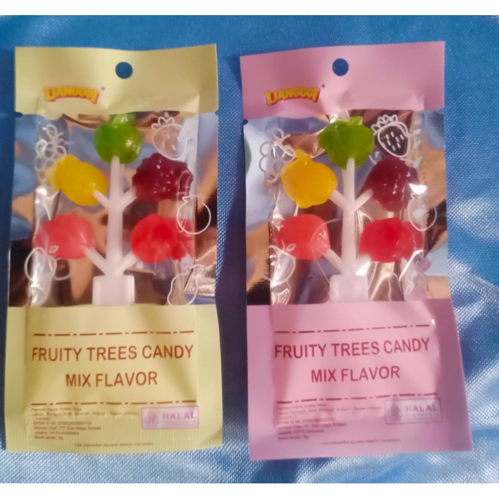 

Fruity Trees candy Permen Keras Bentuk Pohon