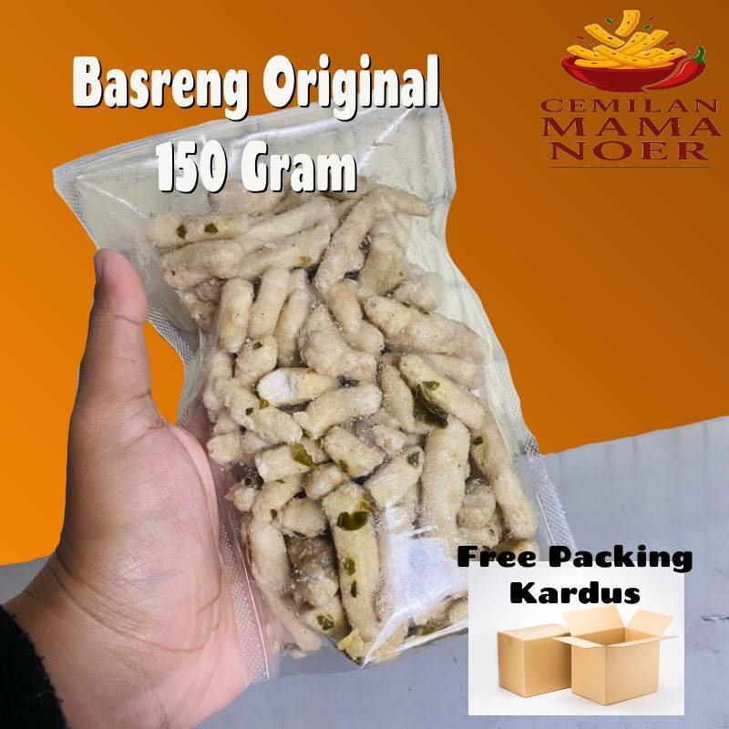 

Basreng Stik Daun Jeruk Rasa Original Gurih Renyah 150gr