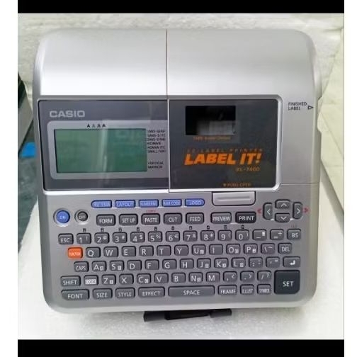 

Label It Casio/Label Printer CASIO KL-7400/Printer Label/Real Picture/Original/READY