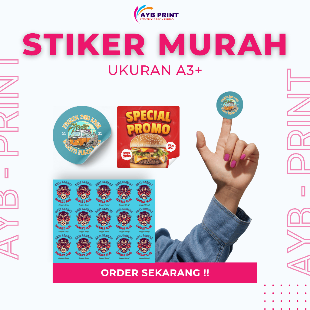 

stiker murah premium a3+ | stiker murah | stiker costum | label