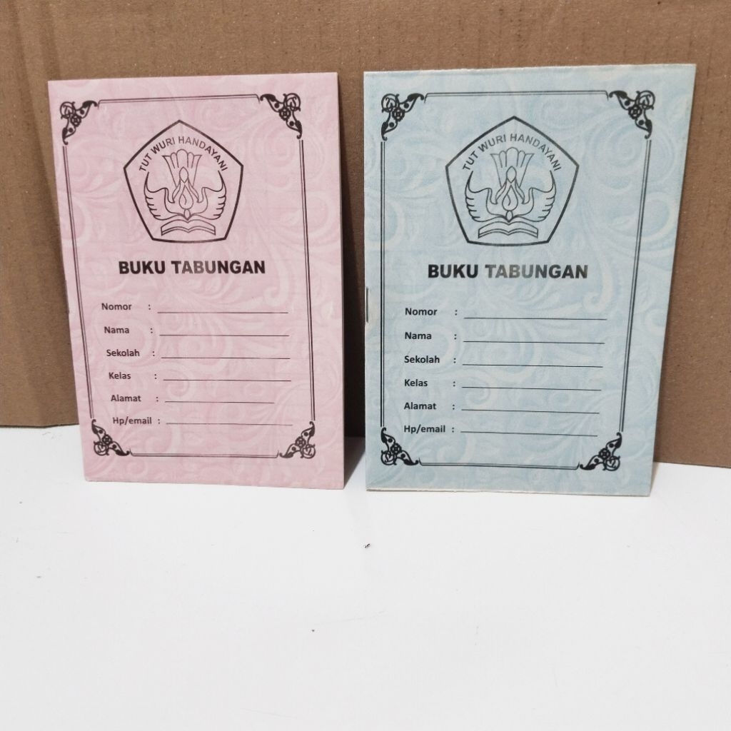 

10, 25 Pcs Buku Tabungan Anak