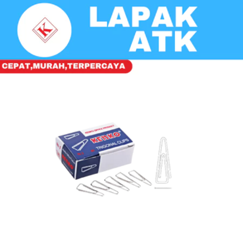 

Kenko Trigonal Clips no 3 / Paper Clip kecil No 3 +