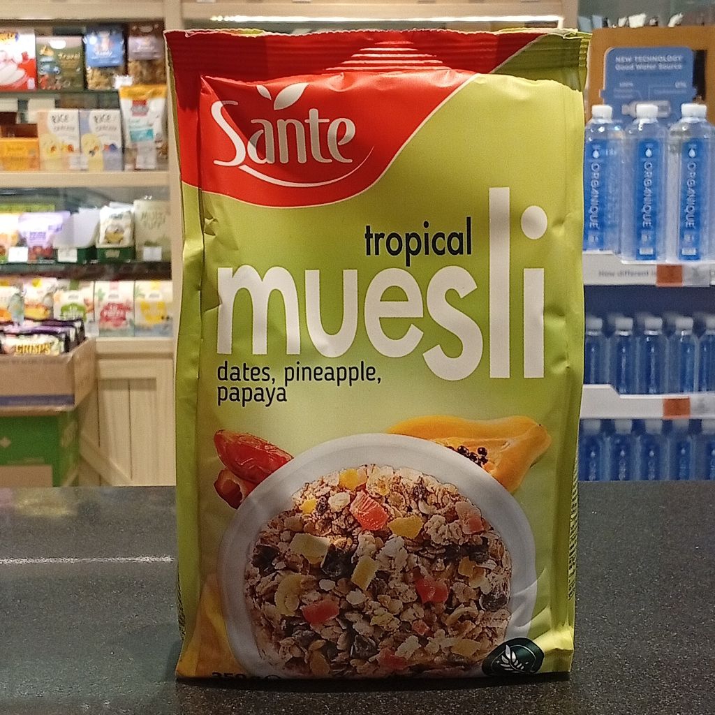 

Muesli Dates, Pineapple, Papaya by Sante 350g