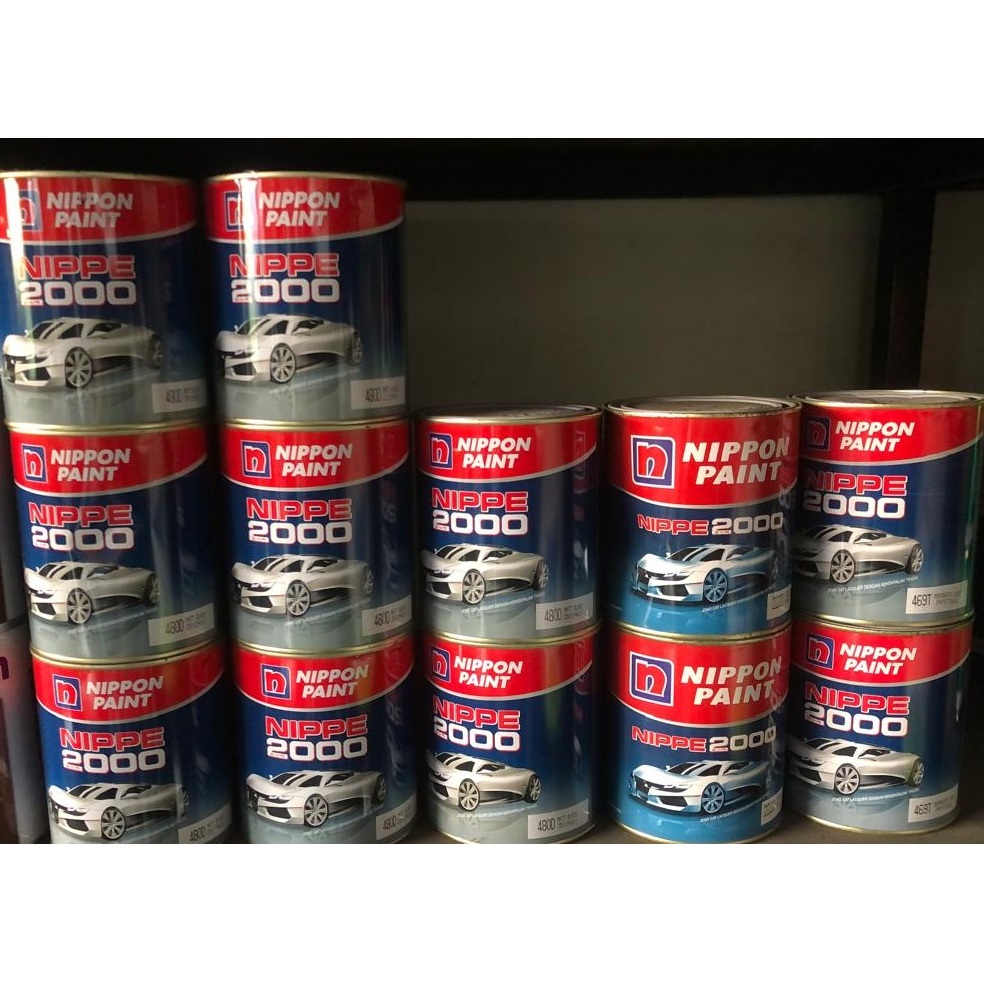 CAT NIPPE 2000 // VINILEX V120 // EPOXY NIPPE 1kg untuk cat besi, kendaraan kayu galvanis dll