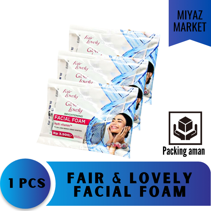 ❤MIYAZMARKET❤ Fair & Lovely Facial Foam Sachet / Fair Lovely Facial Foam / Sabun Wajah Fair Lovely