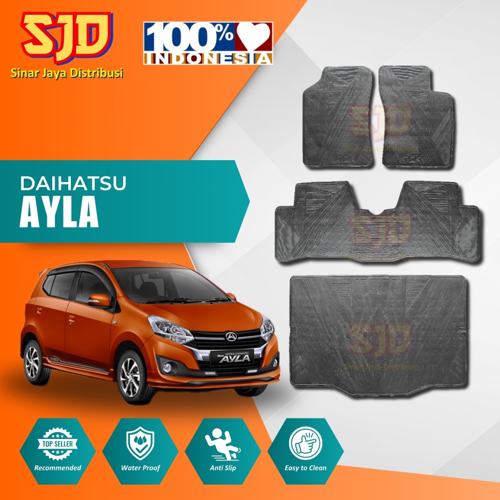 Karpet Mobil / Karpet Karet Lantai Mobil Daihatsu Ayla