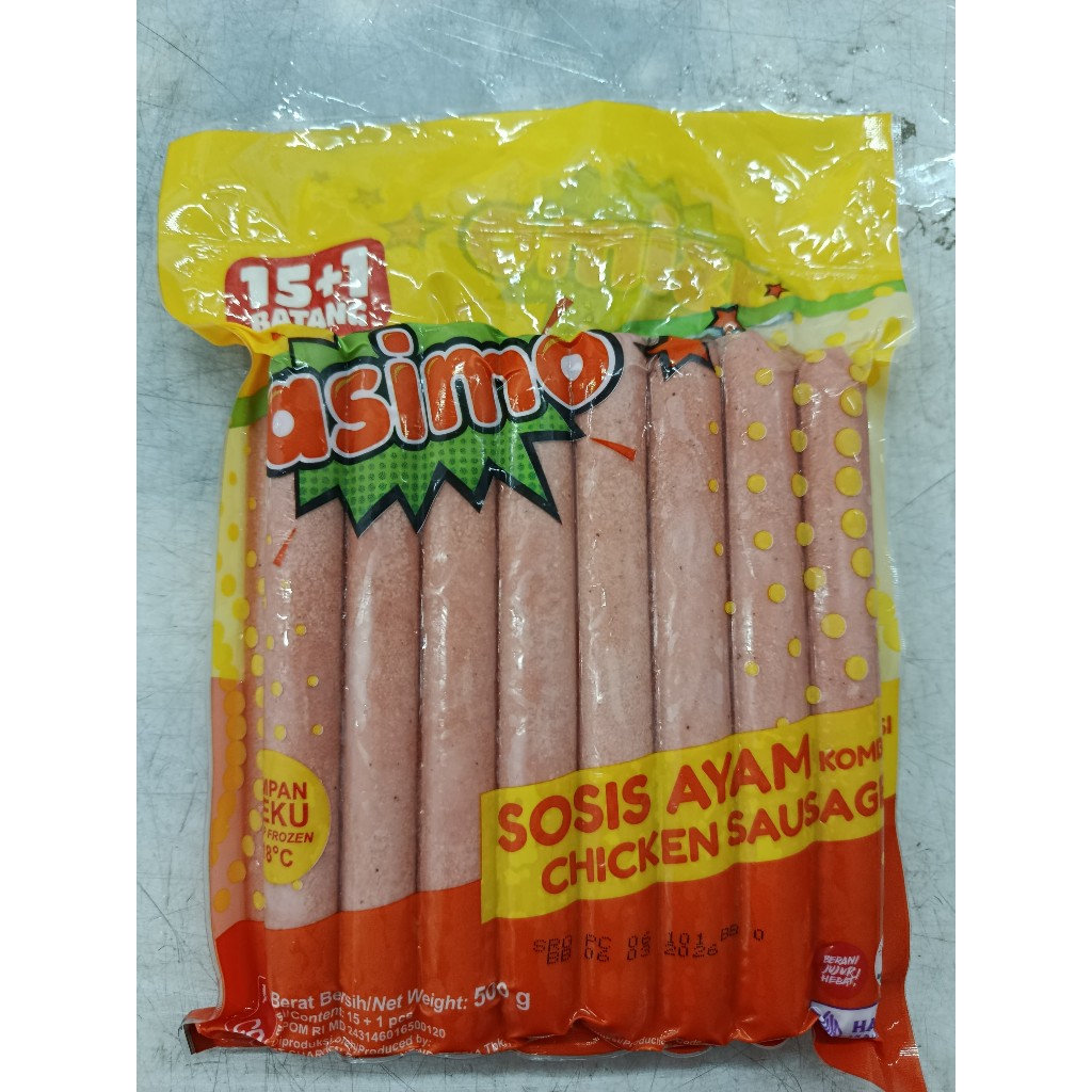 

Asimo Sosis Ayam 500 GR