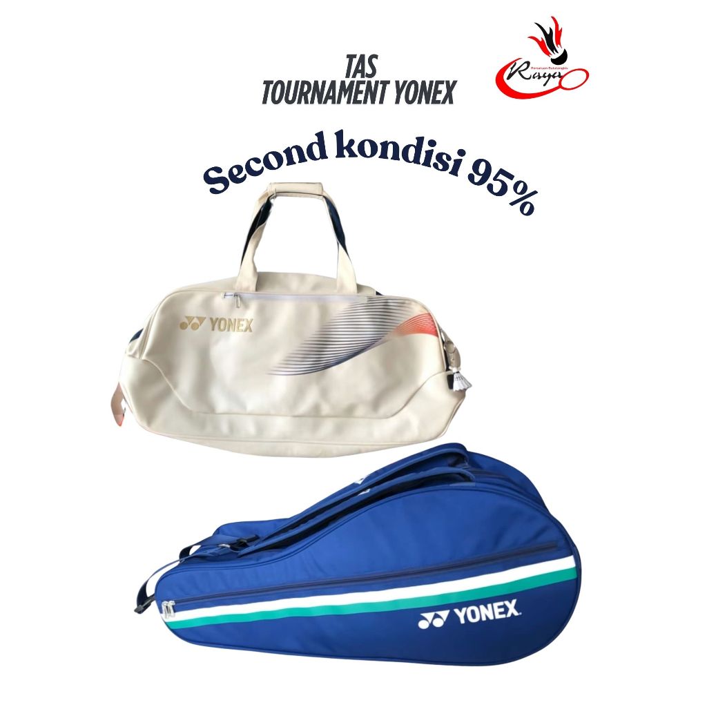 Tas Tournament Yonex Original - Second minus pemakaian kondisi 95%