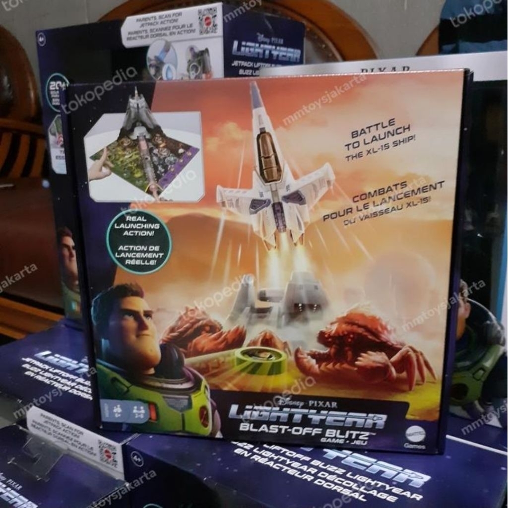 mainan lightyear blast of blizt
board game original