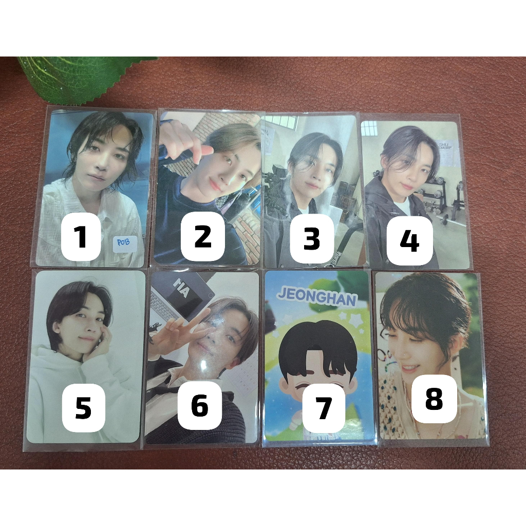 [READY STOCK] PHOTOCARD  SEVENTEEN JEONGHAN KONDE, JEONGHAN ITS, JEONGHAN ANJELI, POB WEVERSE, JEONG