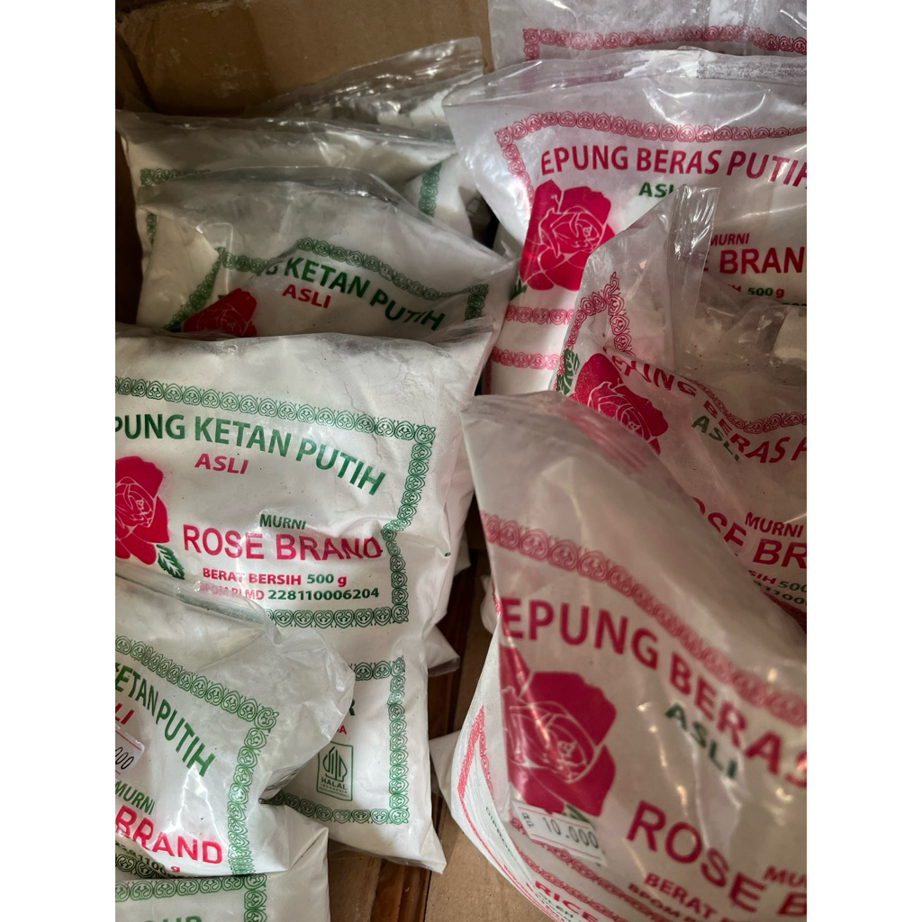 

Aneka Tepung Beras putih / Tapioka / Ketan