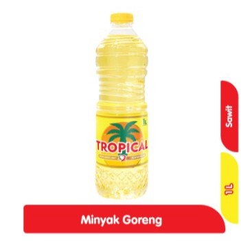 

MINYAK GORENG TROPICAL 1 LITER BOTOL