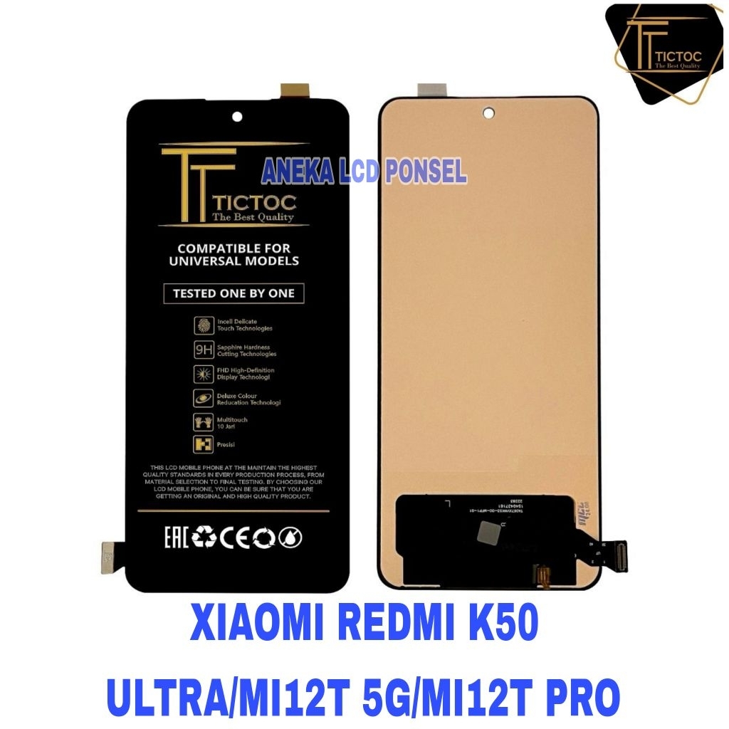 LCD XIAOMI REDMI K50 ULTRA/MI12T 5G/MI12T PRO