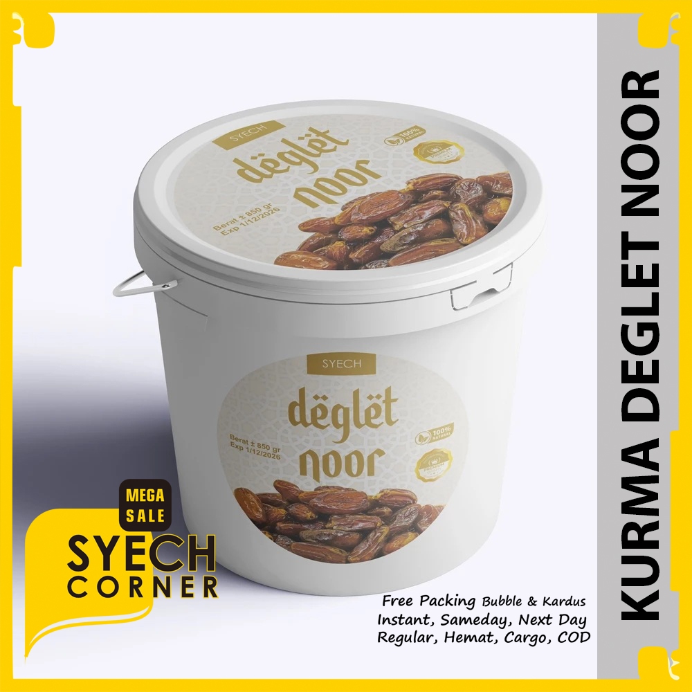 

Kurma Deglet Noor Ember Kurma Madu Tunisia Aljazair tanpa tangkai Premium Original
