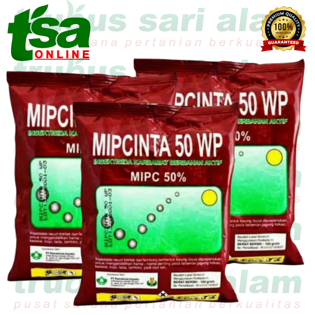 MIPCINTA 50 WP 100 GRAM INSEKTISDA HAMA BELALANG, SEMUT DLL