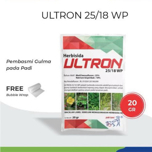 Ultron herbisida 20gram