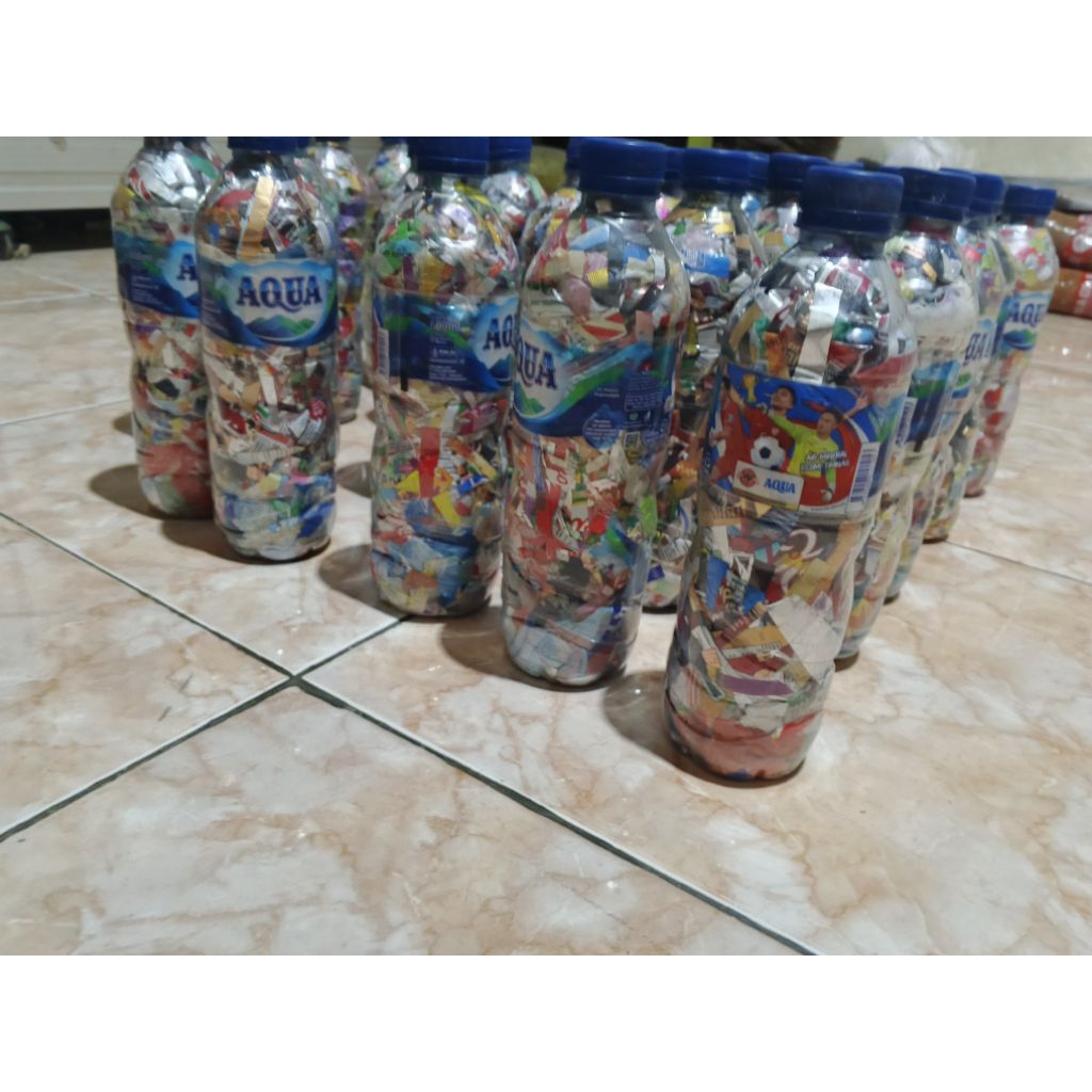 

ECOBRIG RAMAH LINGKUNGAN UKURAN 600ML BOTOL AQUA