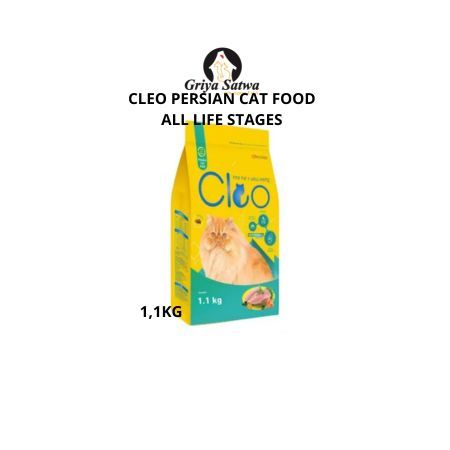Cleo Persian Cat Food 1,1kg / All LIfe Stages / Makanan Kering / Cleo Persian