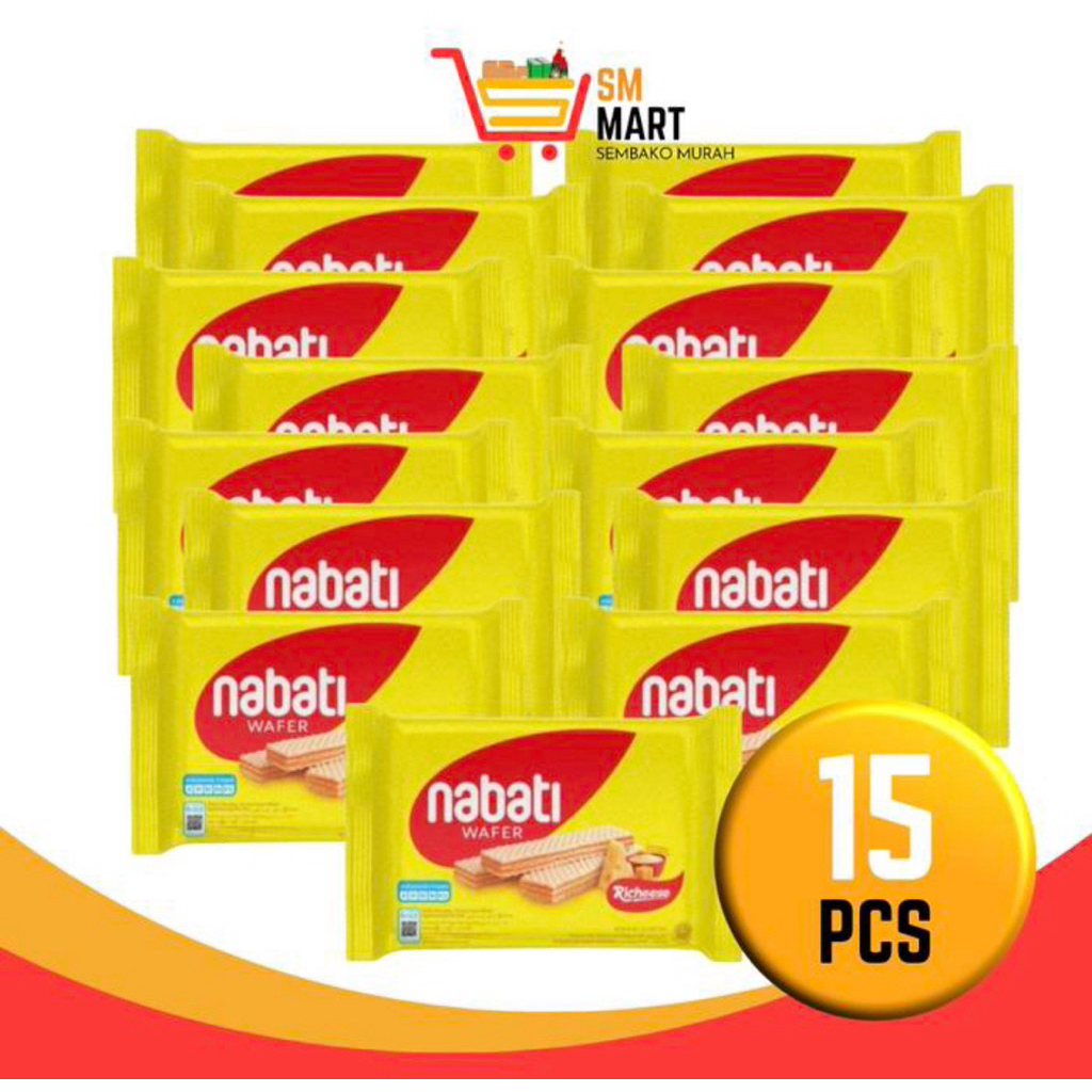 

[ECER 15 PCS] NABATI KEJU NABATI COKLAT 39 GRAM ECERAN 2000 PAKET 15 PCS