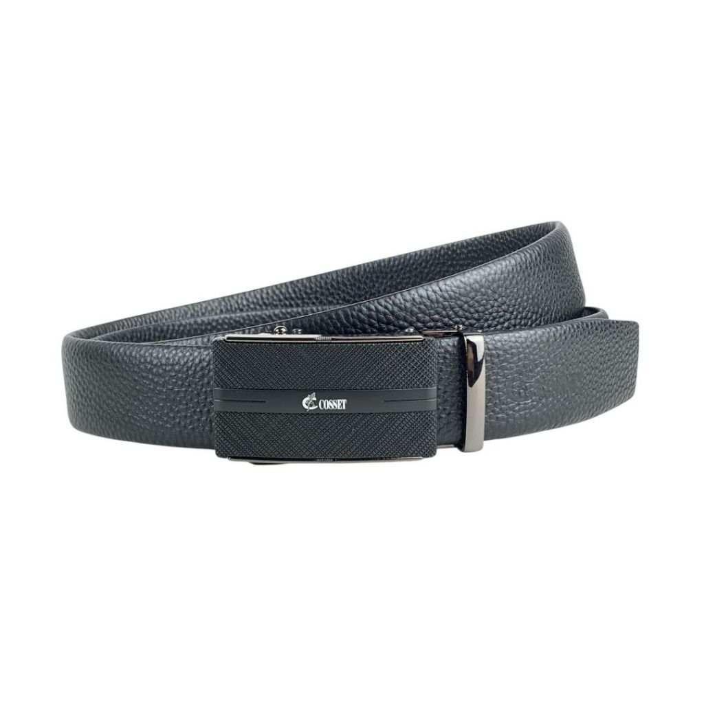 Ikat pinggang pria kulit asli Cosset #6