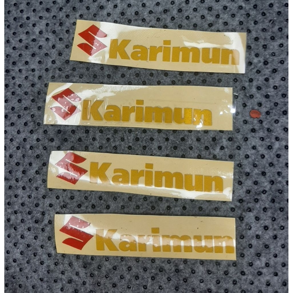 sticker karimun ( sticker talang air)