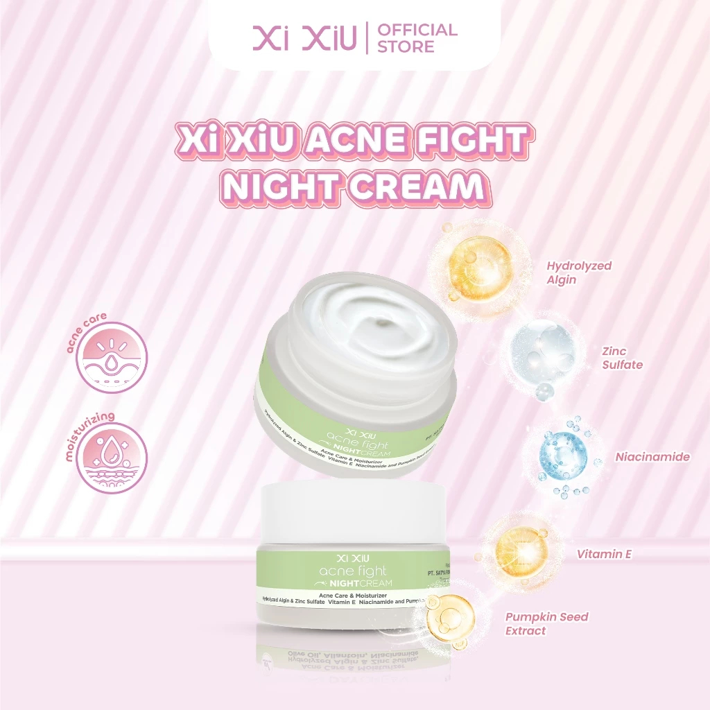 AFWA BEAUTY | Xi XiU ACNE FIGHT NIGHT CREAM