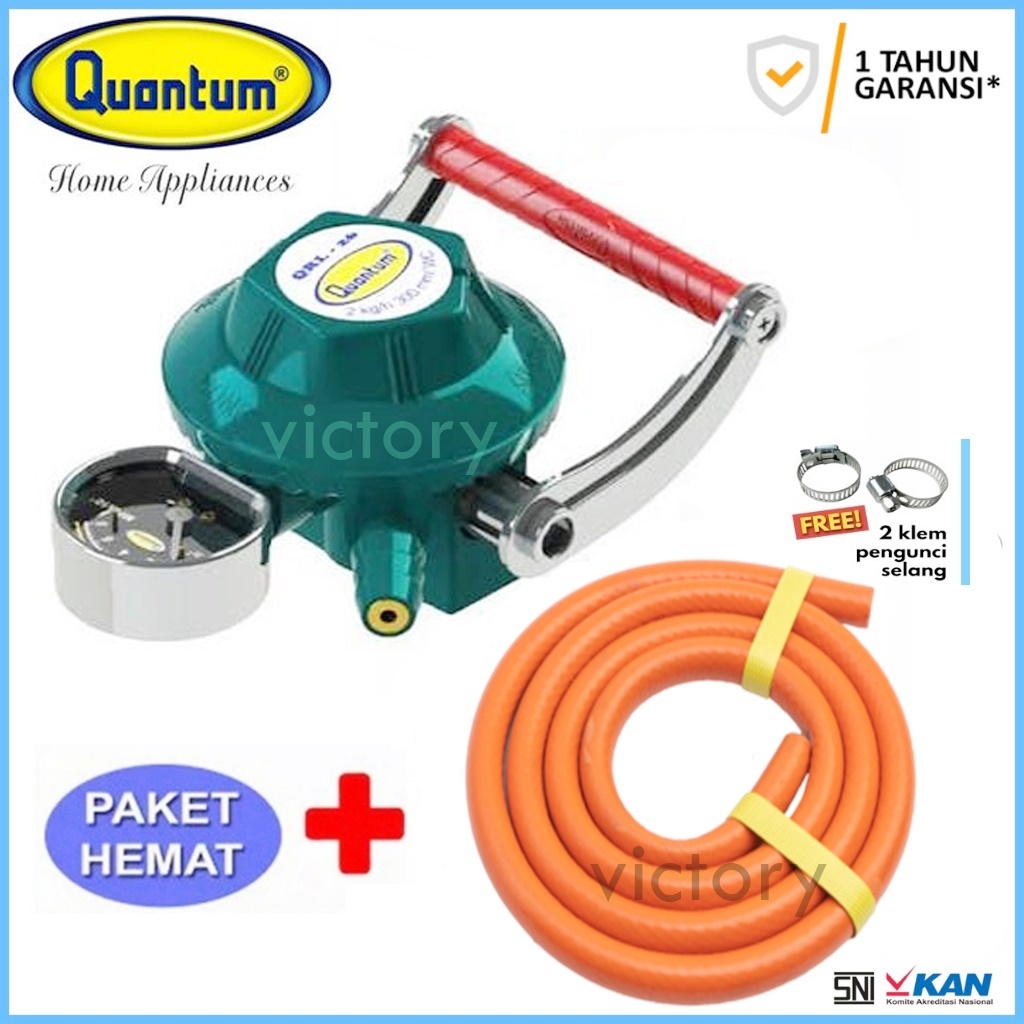 Regulator Gas LPG Double Lock Quantum QRL-26 Double Lock