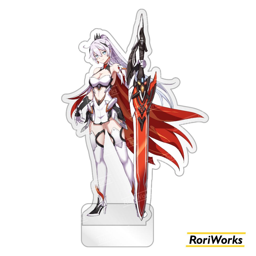 Acrylic Standee Figure Anime - Kiana Kaslana (Herrscher of Flamescion) | Honkai Impact 3