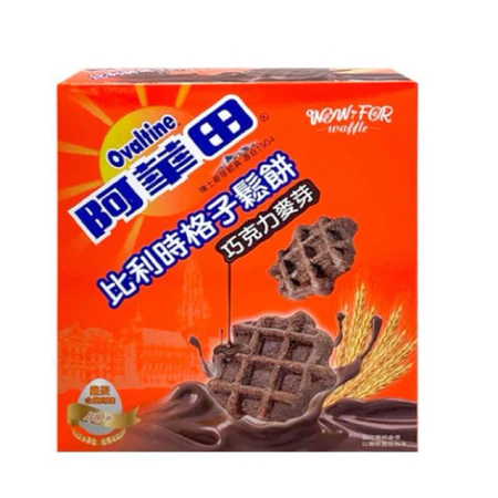 

Ovaltine WOW!For Chocolate Malt Belgian Waffles - made in Taiwan
